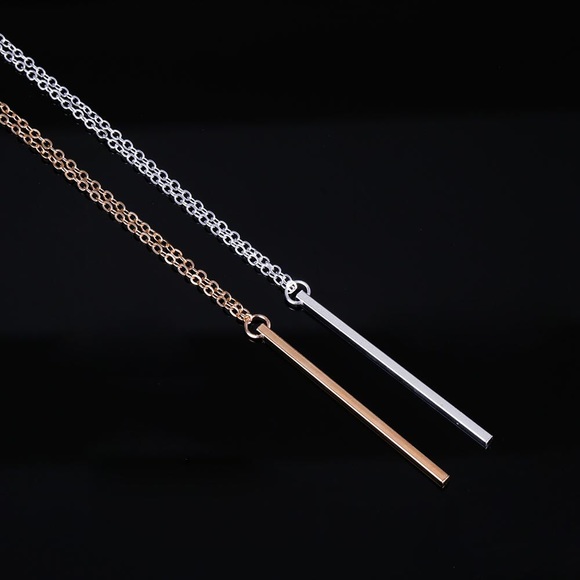 3 for $25⚡️long vertical bar necklace - Picture 5 of 8